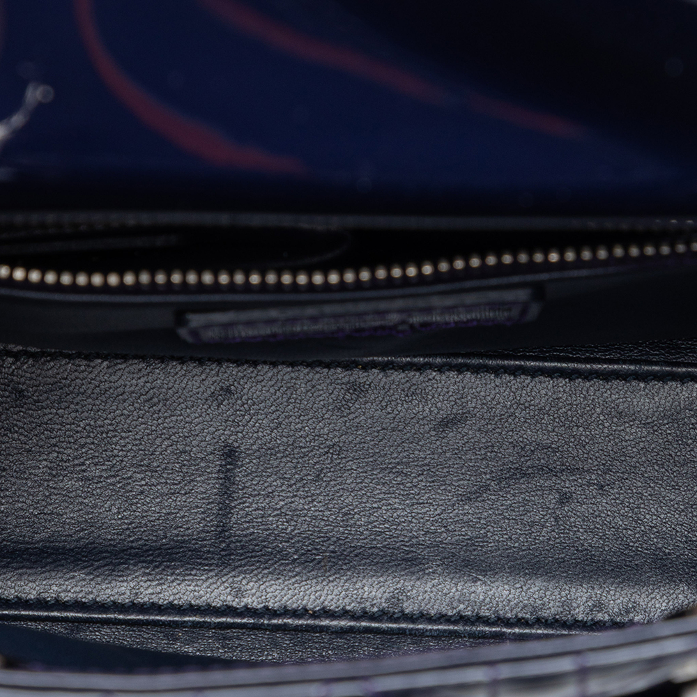 Pre-Loved Dior Mini Patent Cannage Lady Dior - Picture 4 of 7